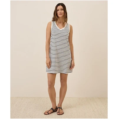 Pact Women's Organic Cotton Softspun A-Line Tank Dress