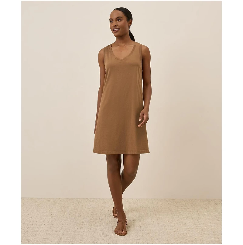 Pact Women's Organic Cotton Softspun A-Line Tank Dress