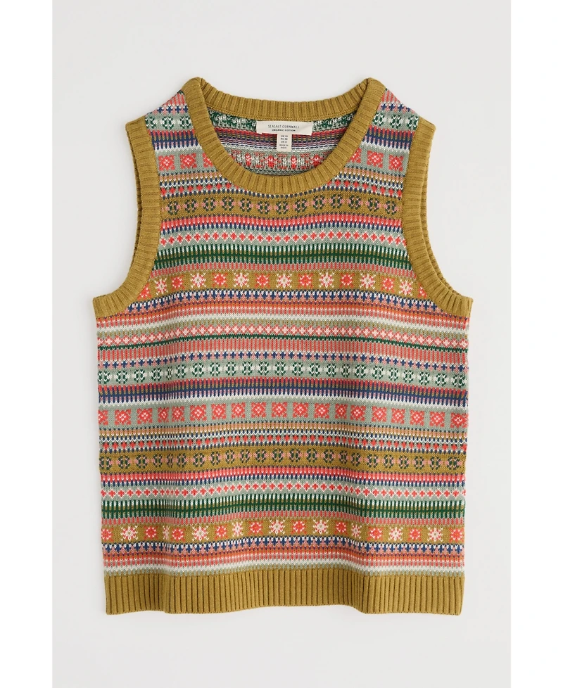 Seasalt Cornwall Women's Cove Cottage Sweater Vest
