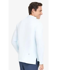 BloqUV Men's Upf 50+ Sun Protective Mock Zip Top