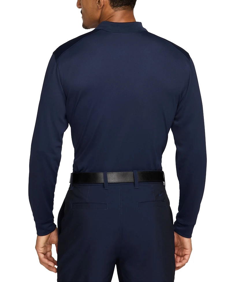 Nike Men's Victory Dri-fit Long Sleeve Golf Polo Shirt