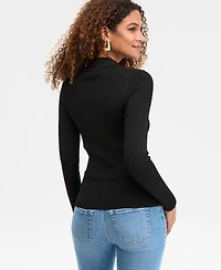 I.n.c. International Concepts Women's Johnny Collar Sweater, Macy's Exclusive