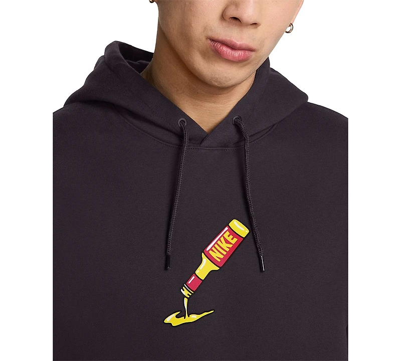 Nike Men's Sportswear Club Fleece Pullover Graphic Hoodie