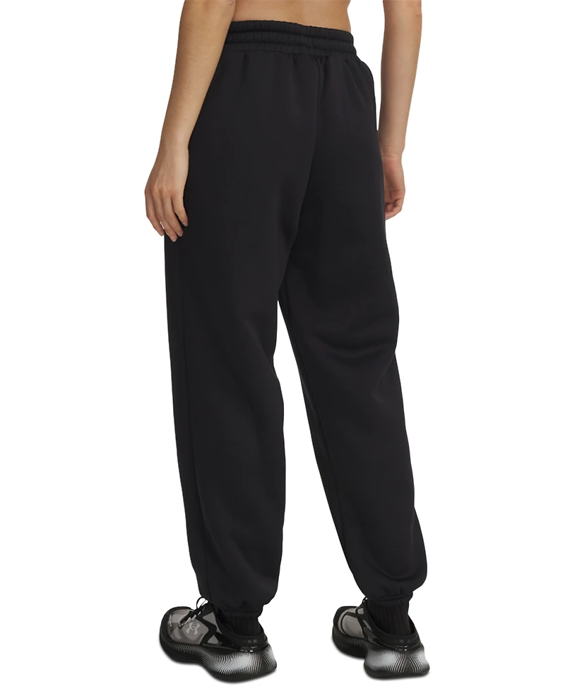 Under Armour Women's Fleece Relaxed Jogger Pants