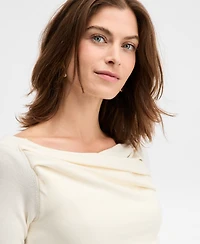 I.n.c. International Concepts Women's Cowlneck Sweater, Macy's Exclusive