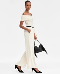 I.n.c. International Concepts Women's High-Rise Wide-Leg Pants, Macy's Exclusive