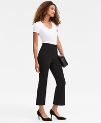 I.n.c. International Concepts Women's High-Rise Kick Flare Pants, Macy's Exclusive