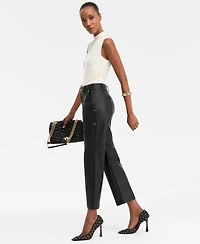 I.n.c. International Concepts Women's High Rise Patch Pocket Pants, Macy's Exclusive