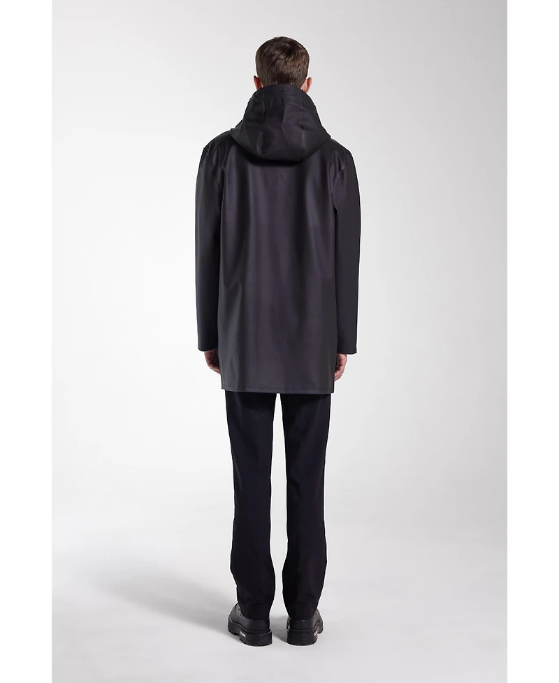 Stutterheim Stockholm Long Sleeve Hooded Raincoat
