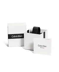 Calvin Klein Women's Elongated Gold Tone Stainless Steel Bracelet Watch, 18.5 x 20.5mm
