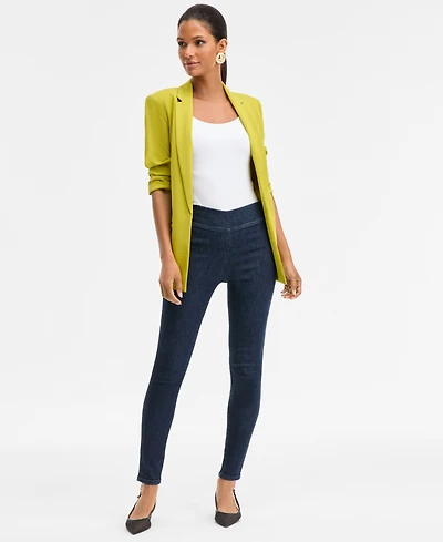 I.n.c. International Concepts Women's High-Rise Pull-On Skinny Jeans, Macy's Exclusive