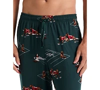 Perry Ellis Portfolio Men's Football Dog Pajama Pants