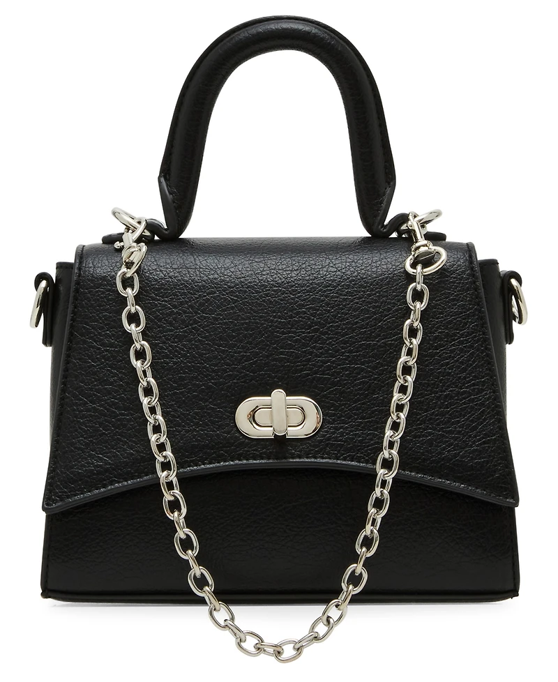 Madden Girl Trissa Turn Lock Satchel Bag