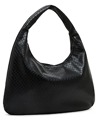 Madden Girl Jesinia Woven Zipper Hobo Bag