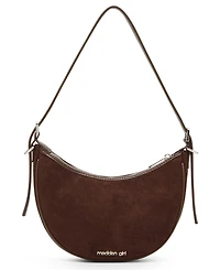 Madden Girl Rhisu Crescent Zipper Shoulder Bag