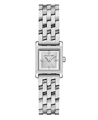 Michael Kors Women's Georgie Two-Hand Silver-Tone Stainless Steel Watch, 20mm