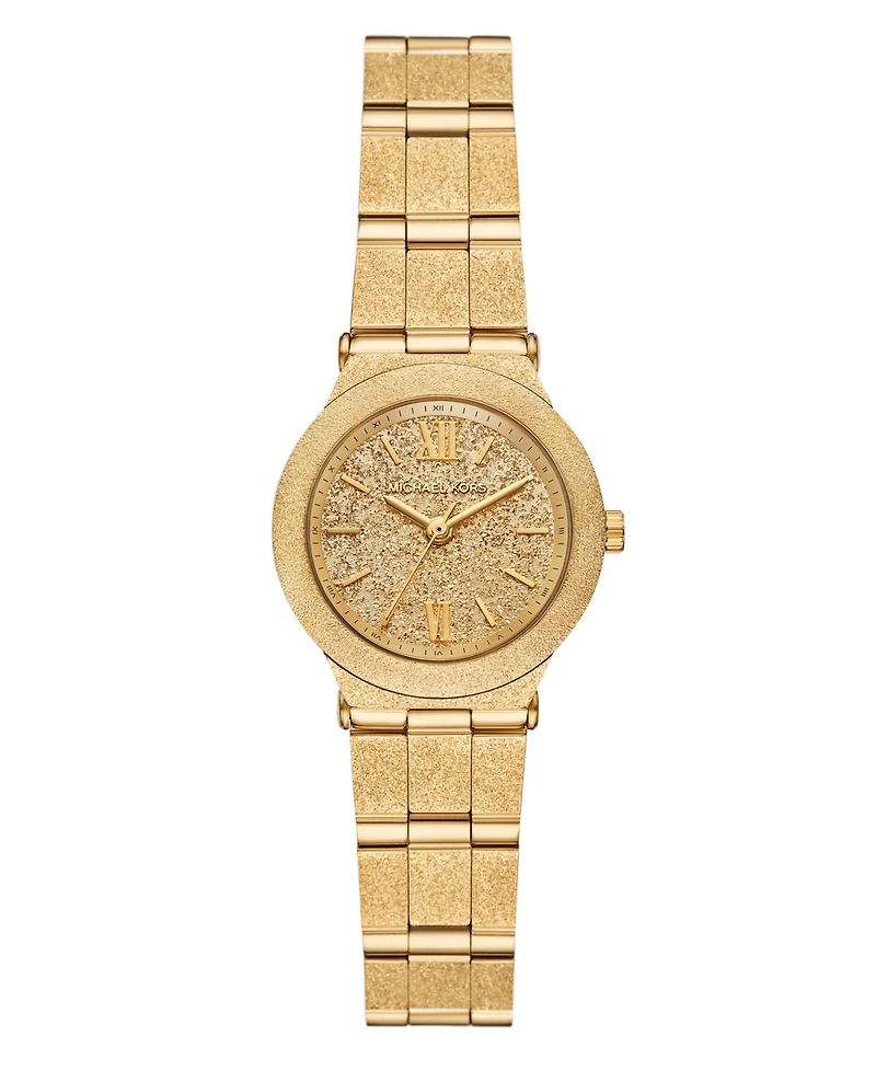 Michael Kors Women's Billie Three-Hand Gold-Tone Stainless Steel Watch, 26mm