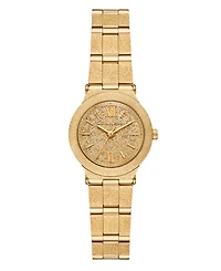 Michael Kors Women's Billie Three-Hand Gold-Tone Stainless Steel Watch, 26mm