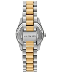 Michael Kors Women's Lexington Lux Multifunction Two-Tone Stainless Steel Watch, 34mm