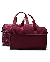 Madden Girl Zipper Duo Duffle Bag