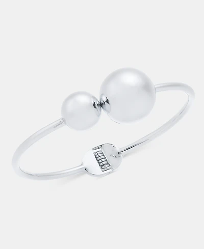 I.n.c. International Concepts Gold-Tone Beaded Cuff Bracelet, Macy's Exclusive