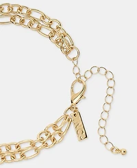 I.n.c. International Concepts Disc Charm Layered Lariat Necklace, 16" + 3" extender, Macy's Exclusive