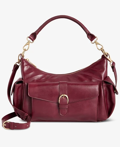 On 34th Jynna Medium Glaze Shoulder Bag, Exclusively at Macy's