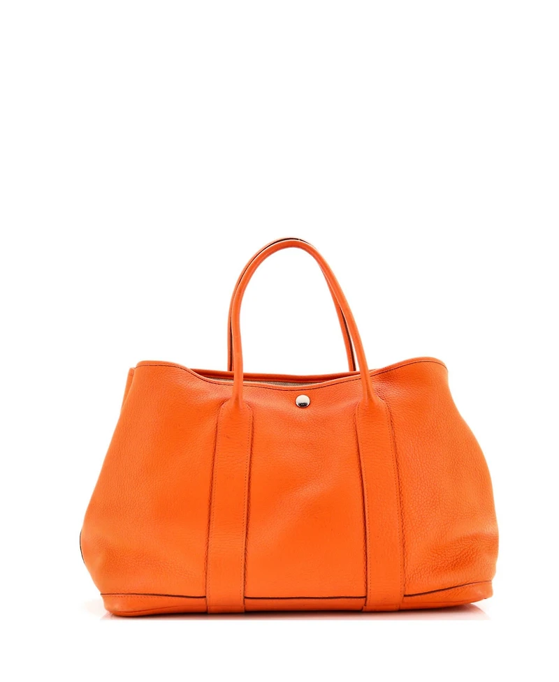 Pre-Owned Hermes 36 Garden Party Tote Leather