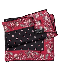 Elizabetta Men's Sangiovese - Silk Pocket Square for Men