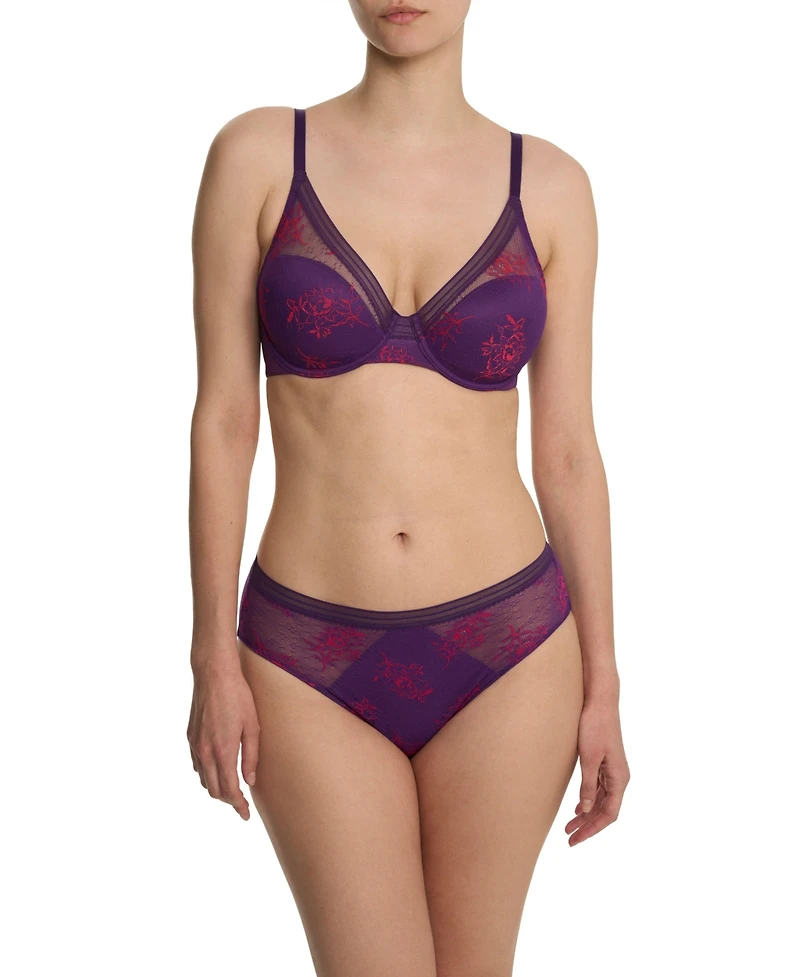 Natori Women's Love Lace Full Coverage Plunge T-Shirt Bra