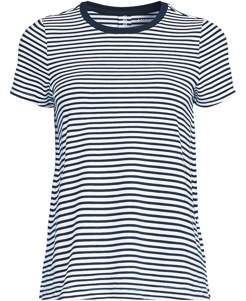 Lands' End Women's Power Performance Short Sleeve Crewneck Tee