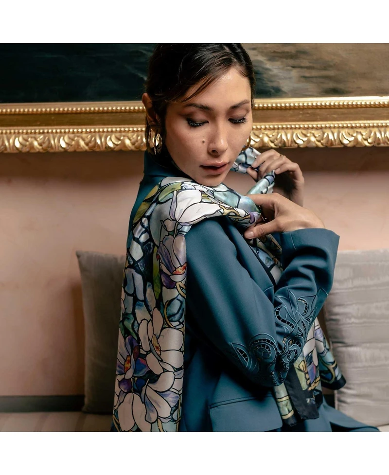 Elizabetta Tiffany - Long Silk Scarf for Women