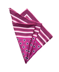 Elizabetta Men's Pantera - Silk Pocket Square for Men