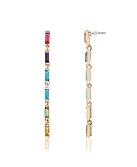 BCBGeneration Rainbow Linear Drop Earrings