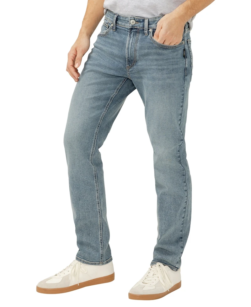 Silver Jeans Co. Men's Eddie Classic Athletic Fit Tapered Leg