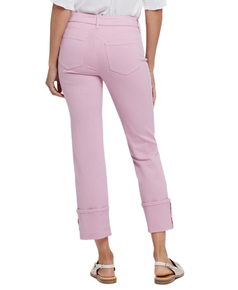 Nydj Petite Marilyn Straight Denim Jeans