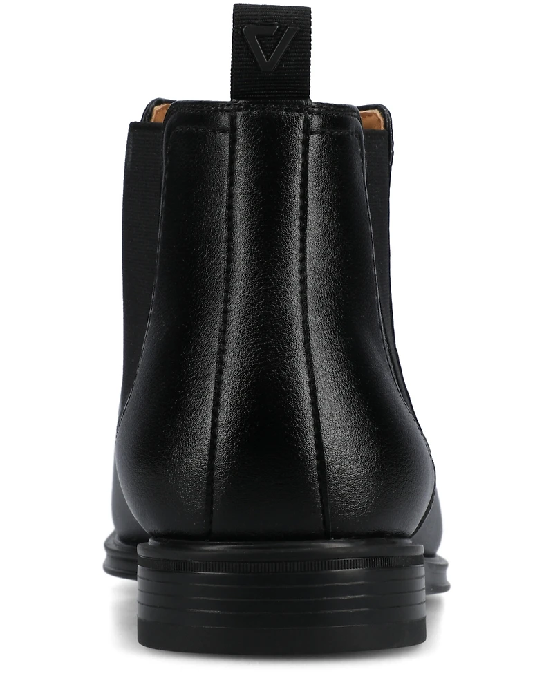 Vance Co. Men's Josiah Pull On Comfort Chelsea Boots