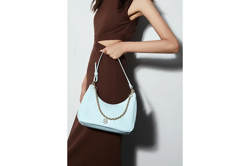 Chain Small Shoulder Bag Top Zip Victoria Hyde Nymans Garden