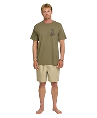 Quiksilver Men's Overgrown Short Sleeve T-Shirt