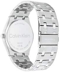 Calvin Klein Men's Ck Motion Silver Tone Stainless Steel Bracelet Watch 39mm