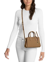 Michael Kors Laila Extra-Small Signature Logo Crossbody Bag
