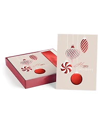Masterpiece Studios Peppermint Ornaments Holiday Boxed Cards
