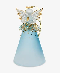 Holiday Lane Blessed Glass Ombre Angel Ornament, Macy's Exclusive