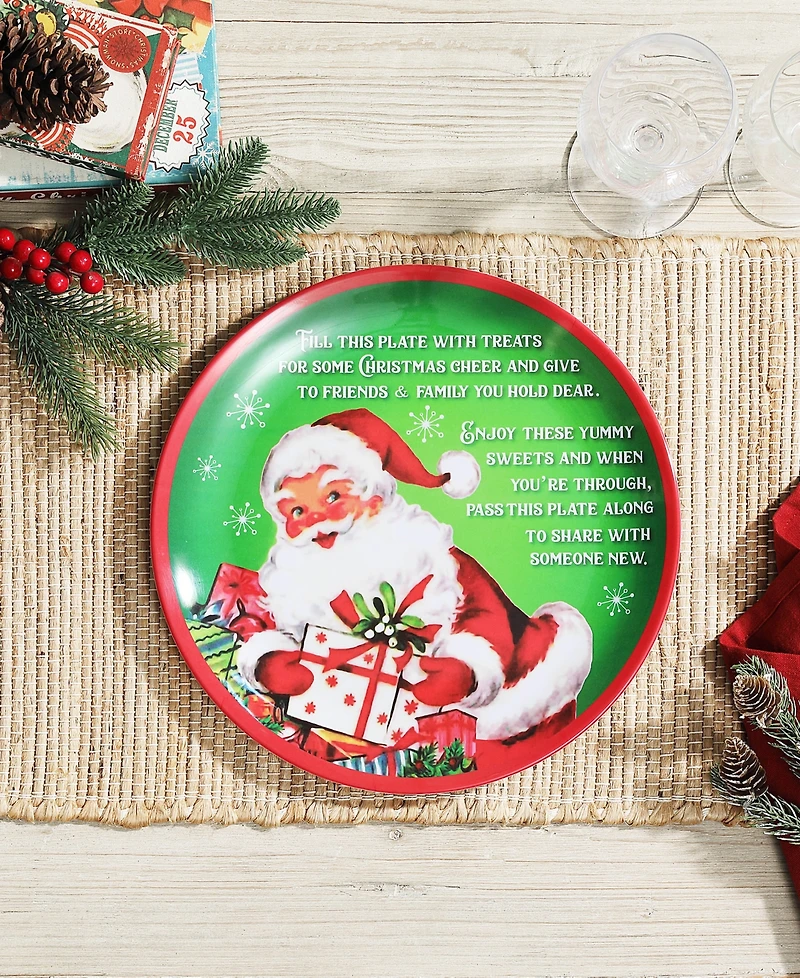Mr. Christmas Santa Claus's Giving Plate