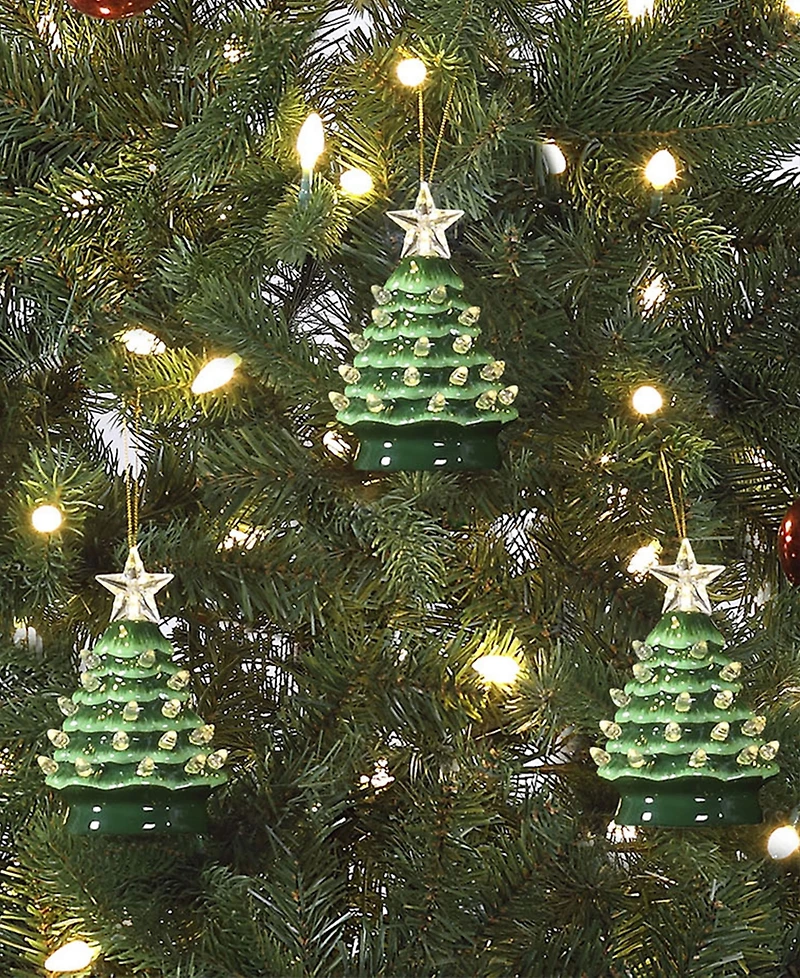 Mr. Christmas Nostalgic Tree Ornaments with Lights
