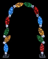 Mr. Christmas C9 Bulb Illuminated Tinsel Arch