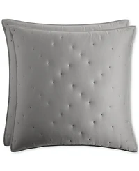Hotel Collection Lyocell Quilted 2-Pc. Sham Set, Euro