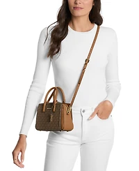 Michael Kors Laila Extra-Small Signature Logo Crossbody Bag