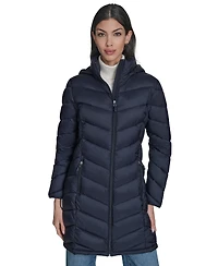 Charter Club Women's Packable Hooded Puffer Coat, Created for Macy's