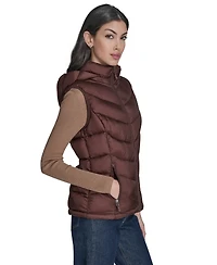 Charter Club Women's Packable Hooded Puffer Vest